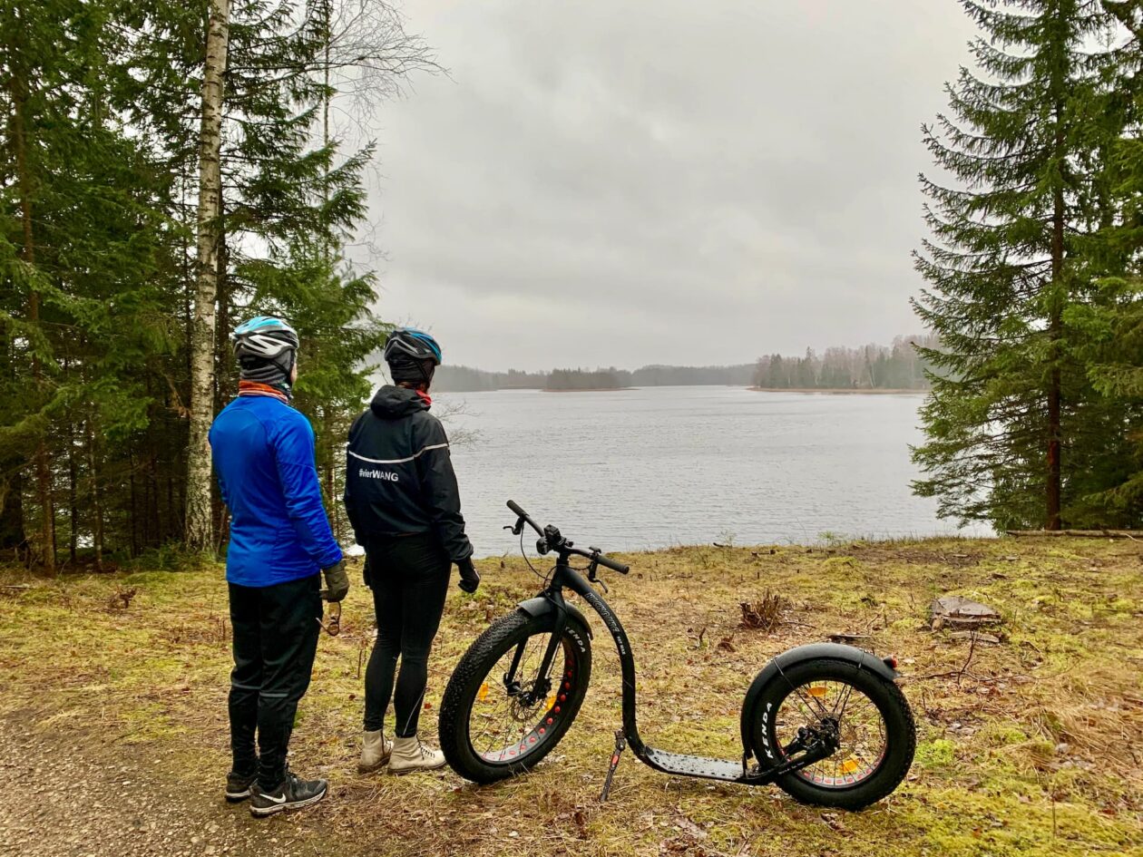FAT tõukerattamatk Otepääl ümber Pühajärve