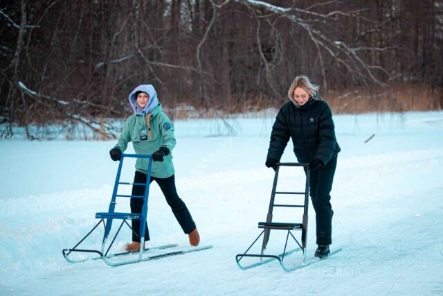Rahvusvahelise lumepäeva tähistamine Otepää Pühajärvel