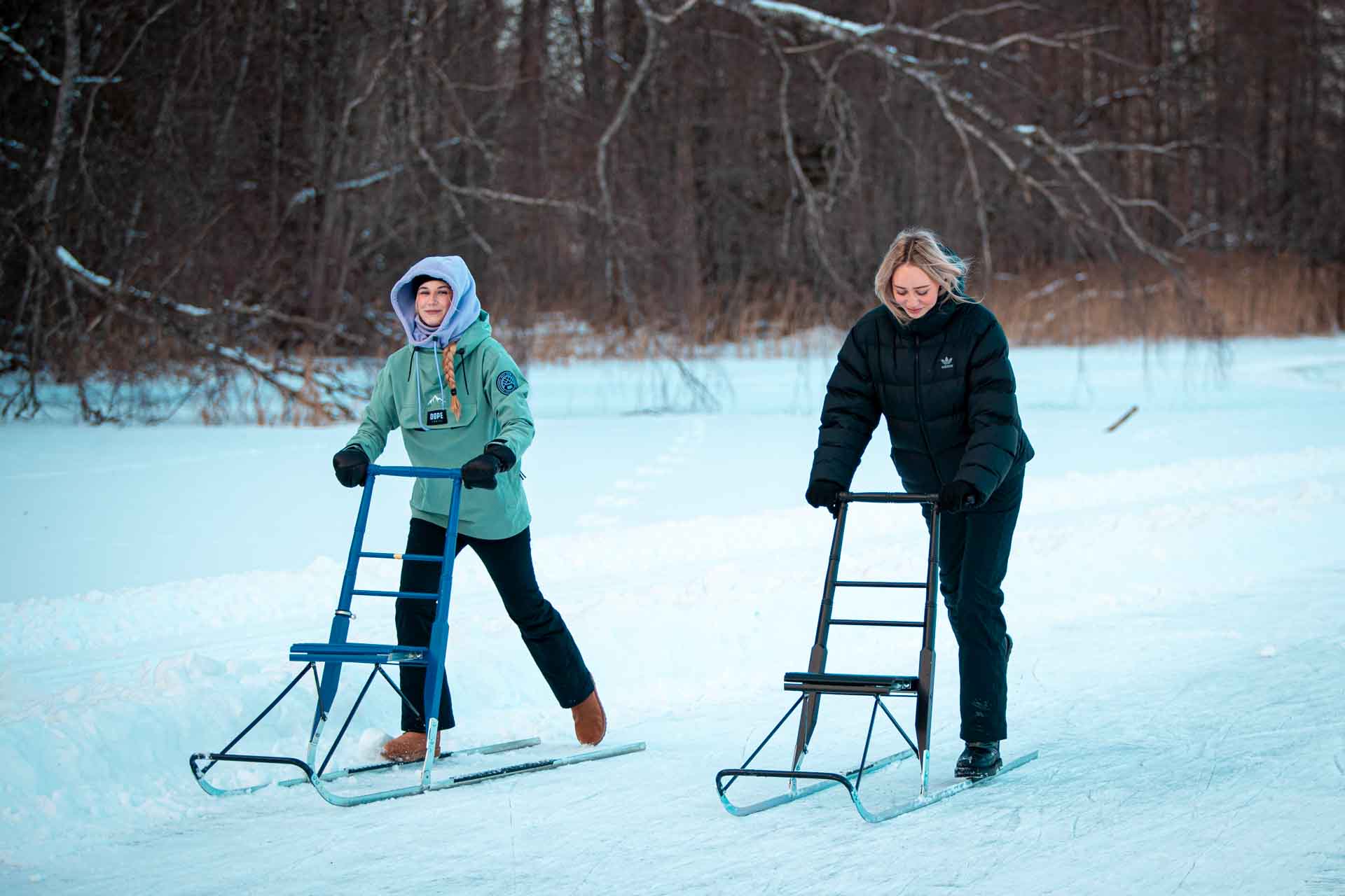 Rahvusvahelise lumepäeva tähistamine Otepää Pühajärvel