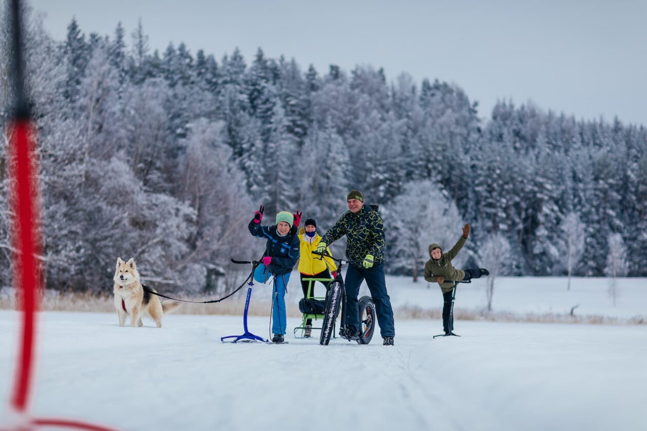 Vastlapäeva matkalised tegevused Otepää Pühajärvel